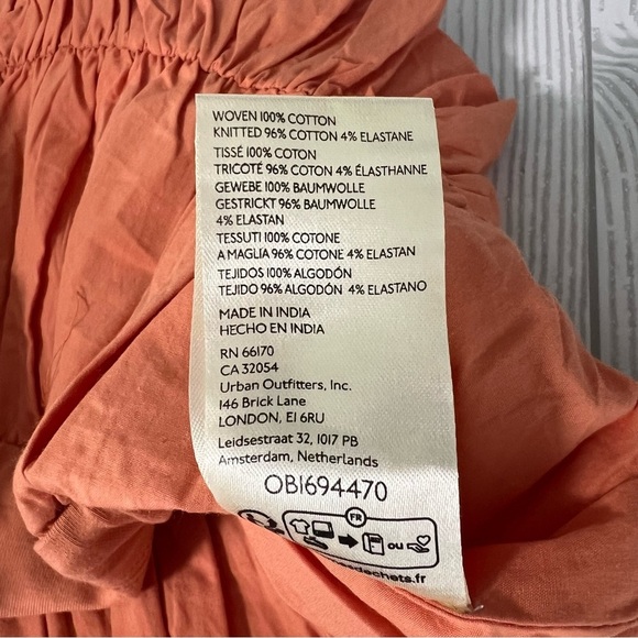 Maeve Anthropologie Ruffled Bubble-Hem Cropped Tank - Picture 4 of 10